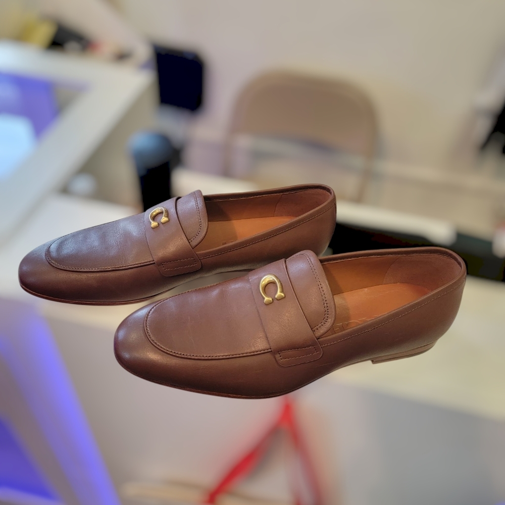 Coach Sculpted Signature Loafer Men Size 10D